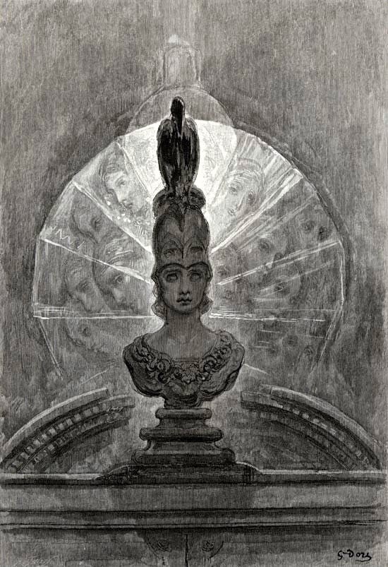 Dore — Bust of Pallas