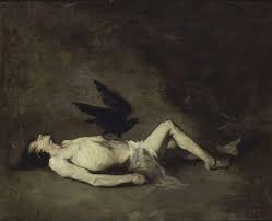 Raven in classical painting